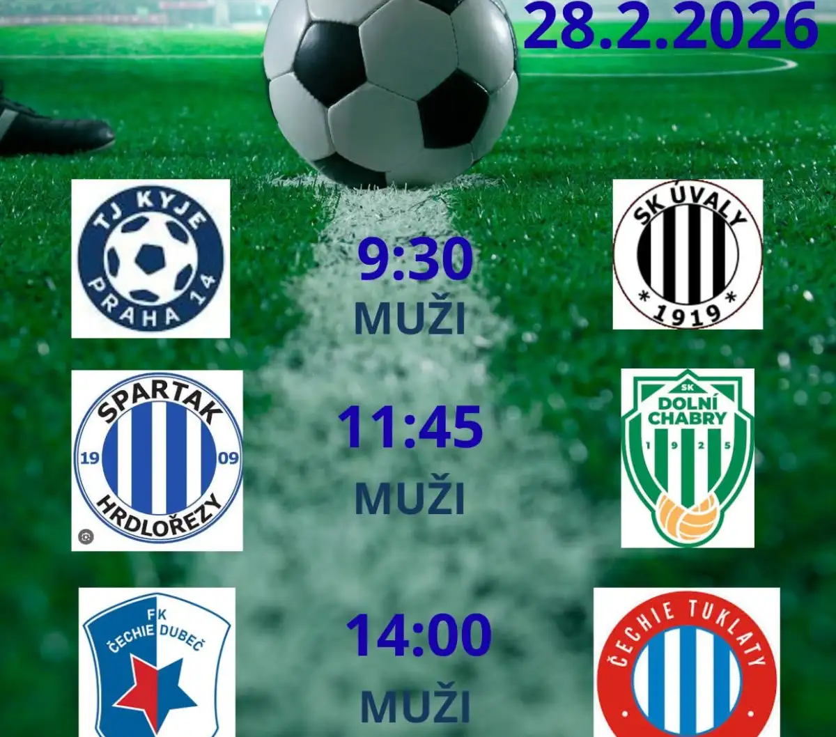 Muži zakončí přípravu v Kyjích