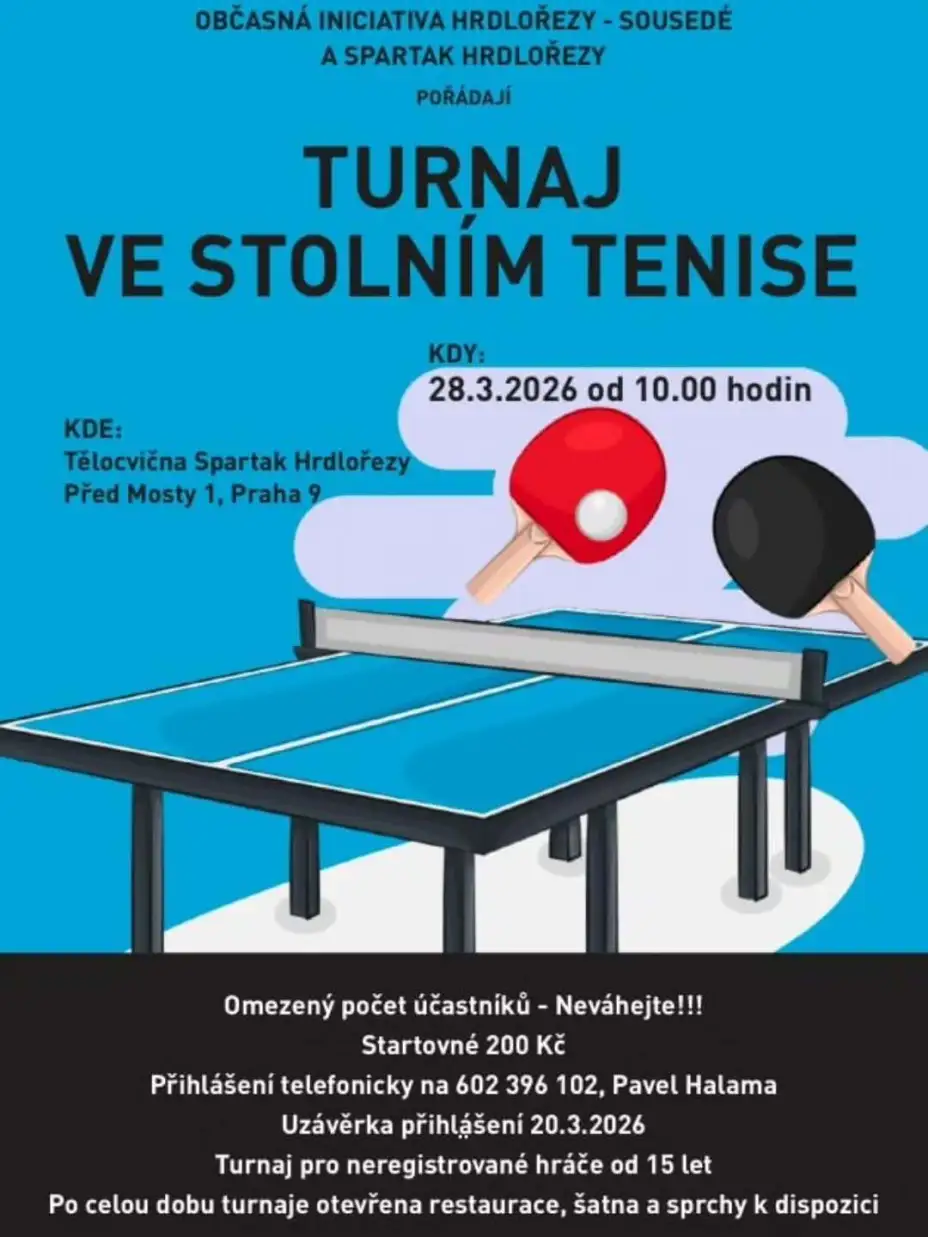 Turnaj v stolním tenise