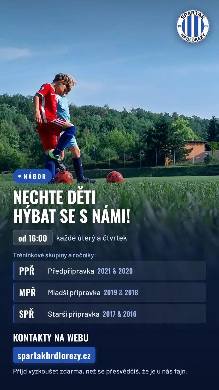 Nábor podzim 2026