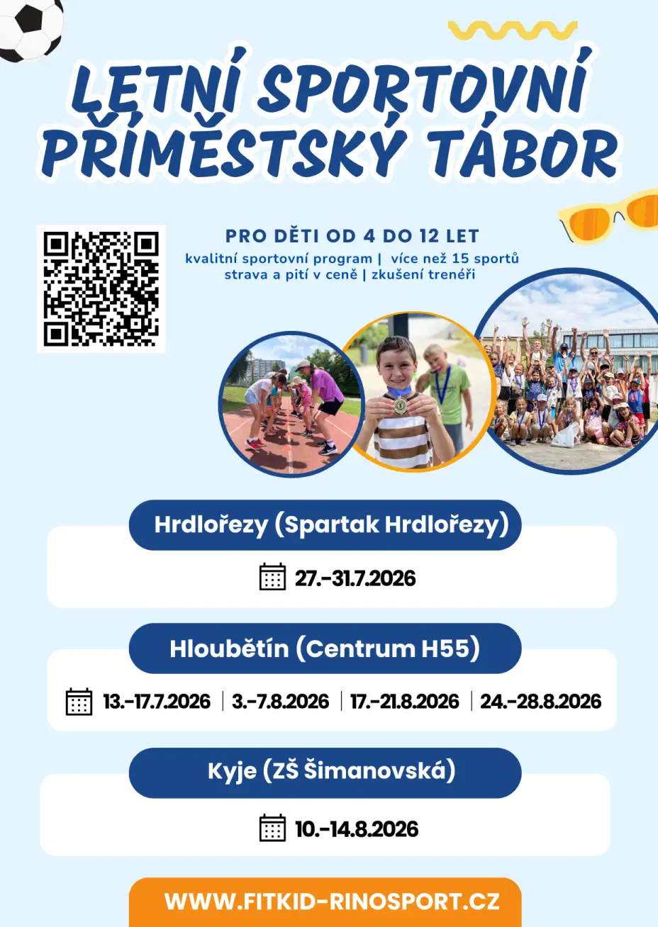 Letní sportovní příměstský tábor 2026