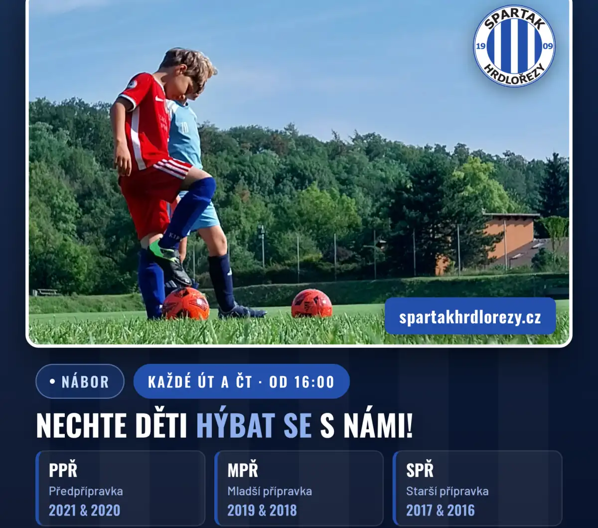 PŘípravky - příměšťák 2026