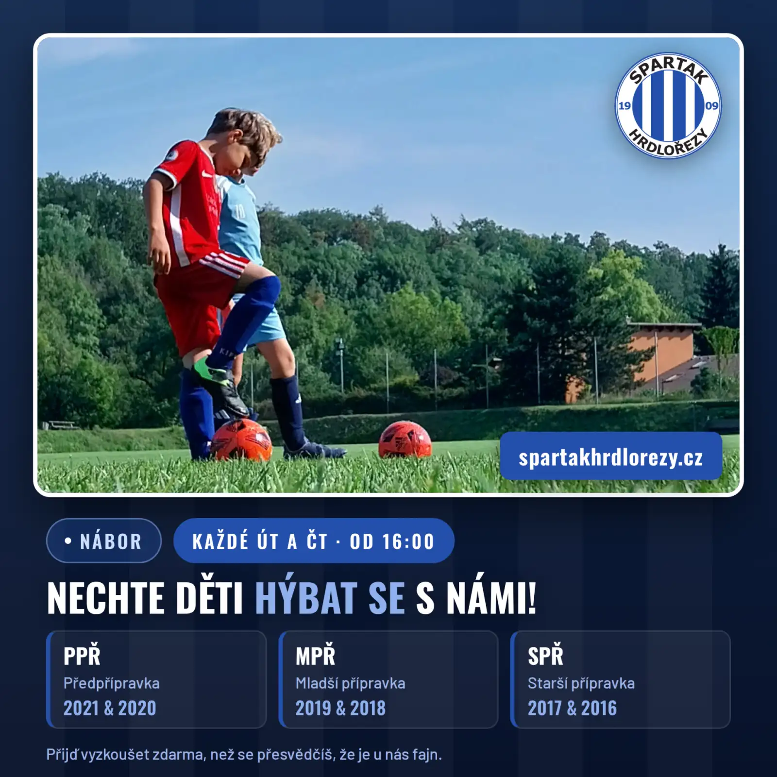 PŘípravky - příměšťák 2026