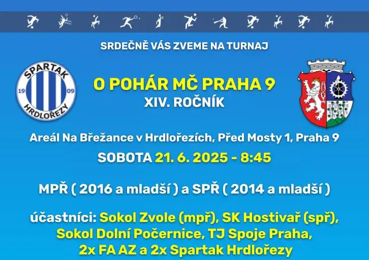 O pohár MČ Prahy 9 - XIV. ročník