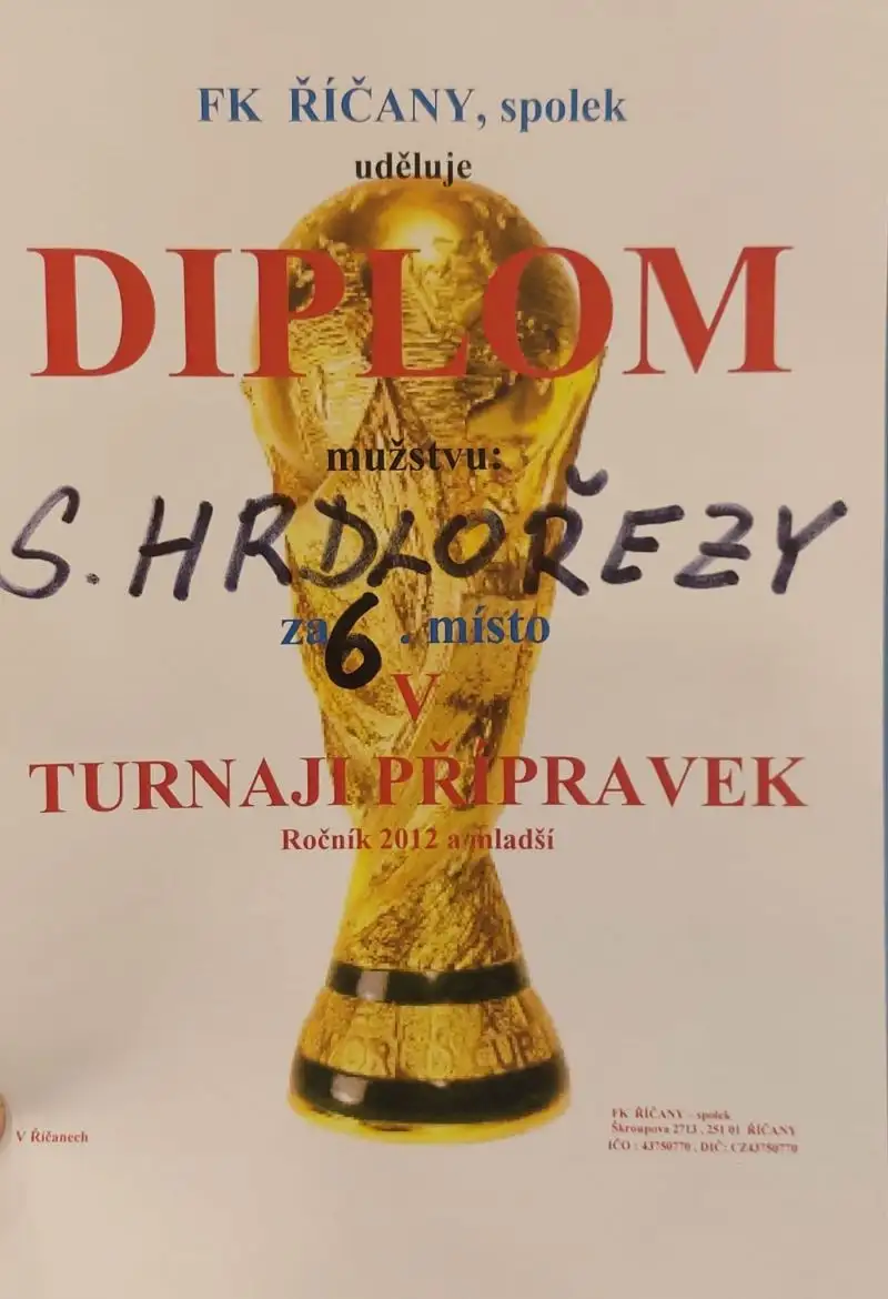 Ďábelská starší přípravka do třetice ŠESTÁ